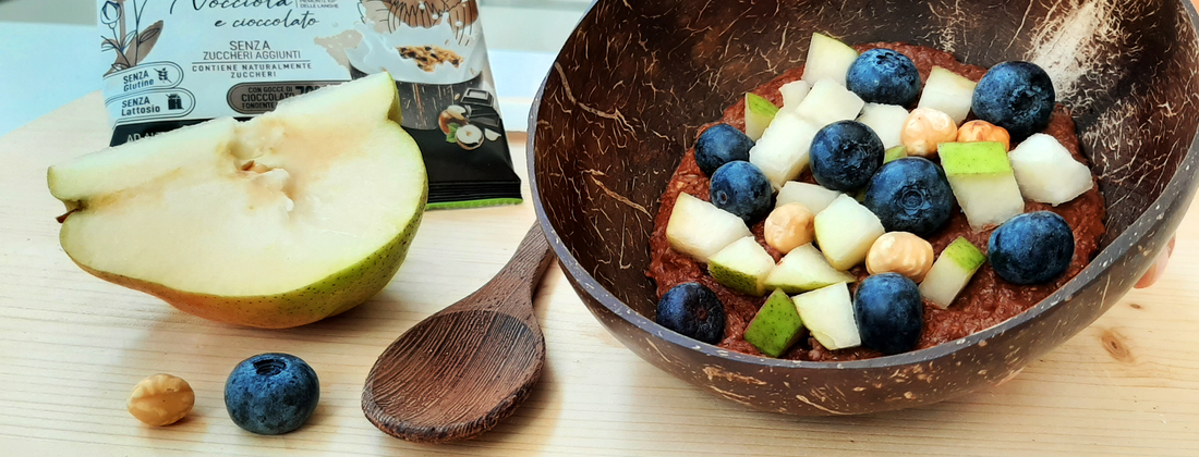 Porridge Gourmet Cioccolato fondente e Nocciola IGP
