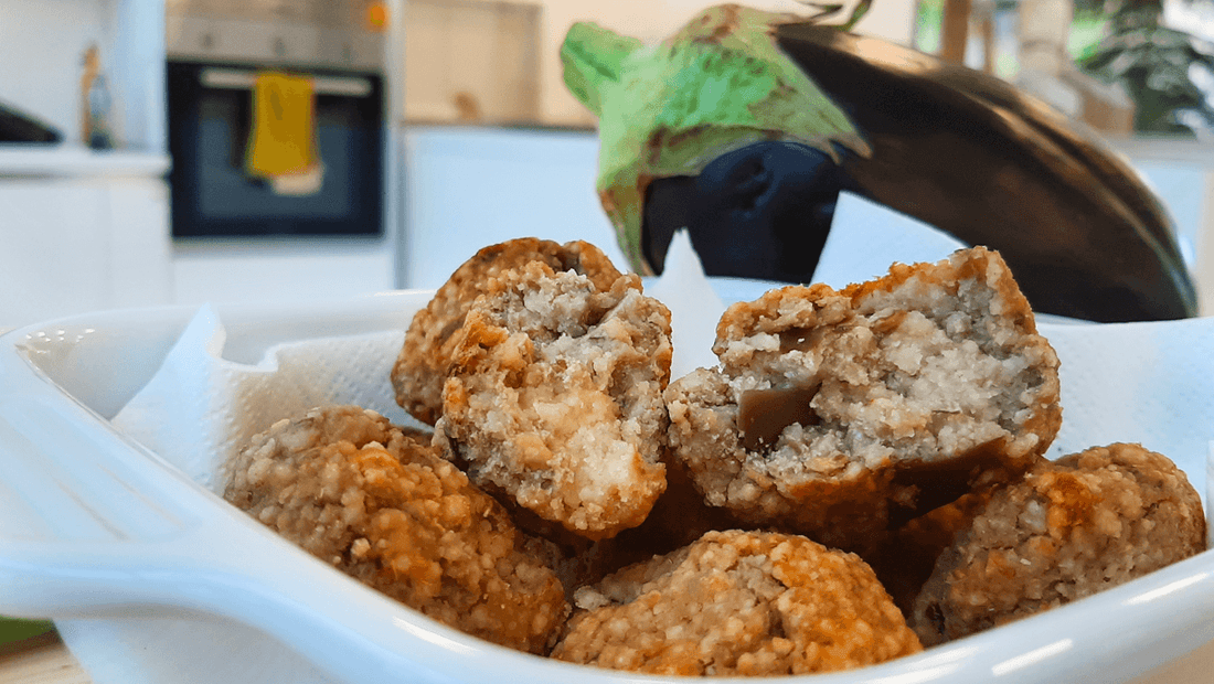 Crocchette VEGAN con Shiitake e Melanzane - IoBoscoVivo Srl