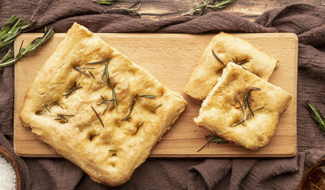 Focaccia senza glutine con farina di chufa - IoBoscoVivo Srl