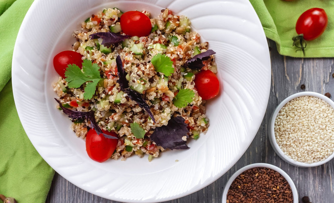 Insalata di Bulgur con verdure e Shiitake - IoBoscoVivo Srl