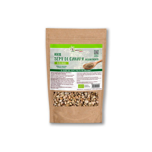 100% Semi di Canapa decorticati BIO - 150g - IoBoscoVivo Srl