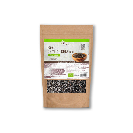 100% Semi di Chia BIO - 150g | Ideale per CHIA Pudding - IoBoscoVivo Srl