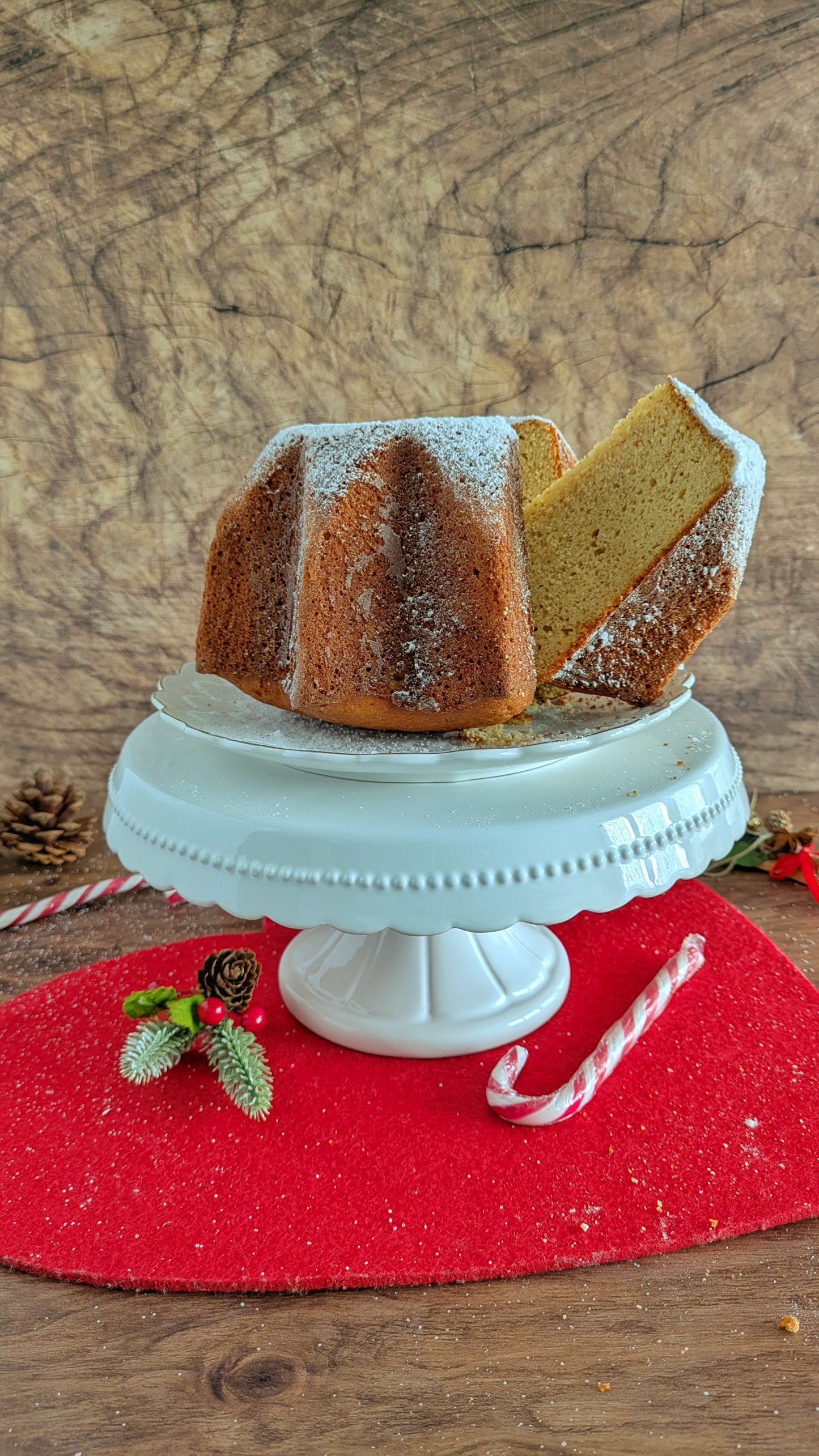 ✨ IOBOSCOVIVO CHUFA CHRISTMAS CAKE SENZA GLUTINE🎁