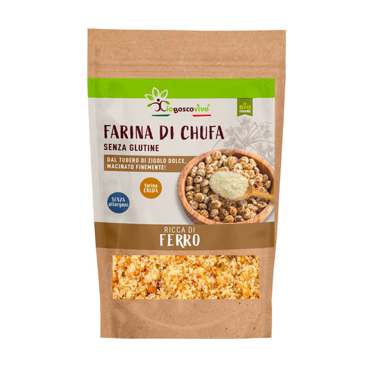 Farina di Chufa senza glutine BIO 250g  - Ideale per Torte, Biscotti, Pancake e tanto altro!