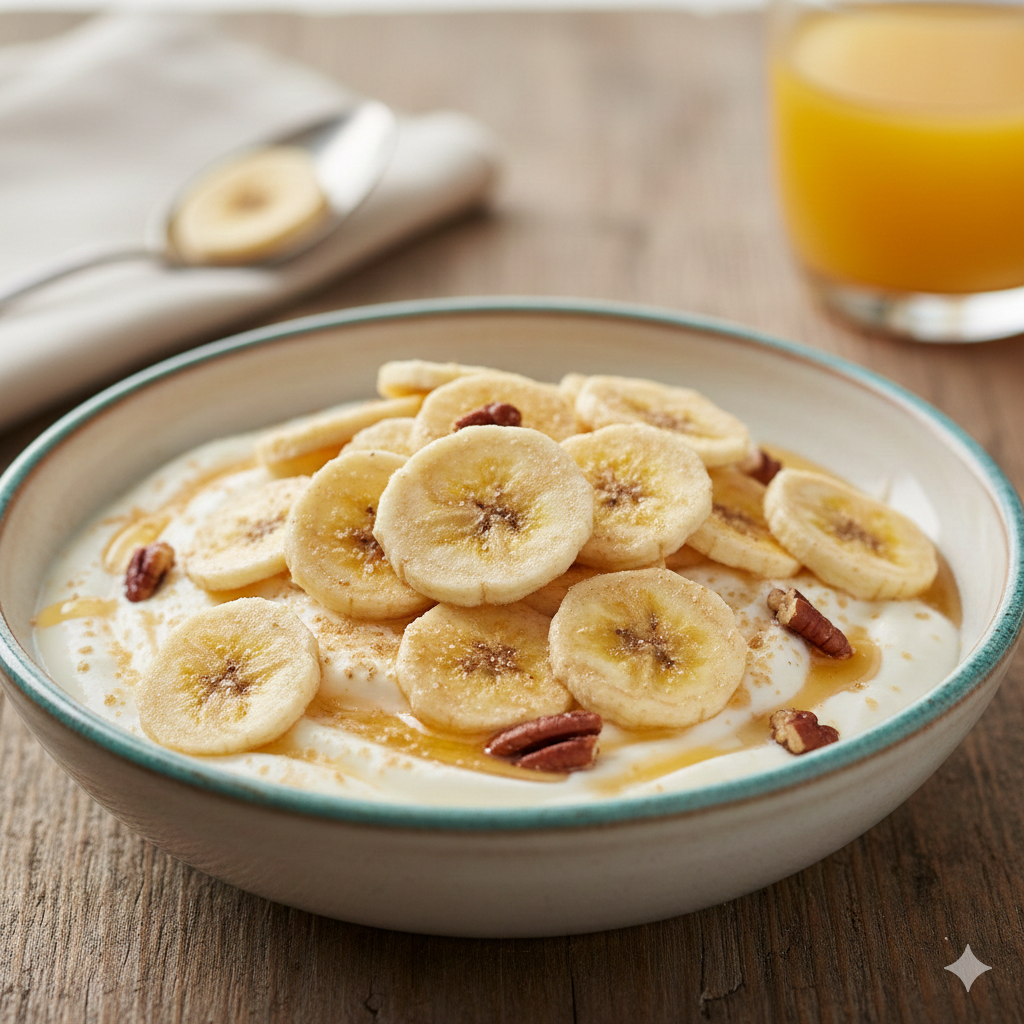 100% Banana Liofilizzata Biologica a Rondelle - Il Tuo Snack di Frutta!