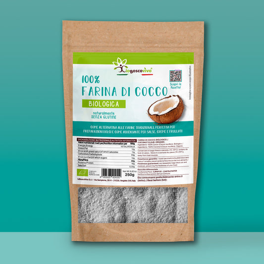 100% Farina di Cocco BIO - 250g