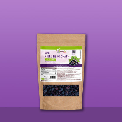 100% Ribes nero Snack liofilizzato intero BIO - 20g