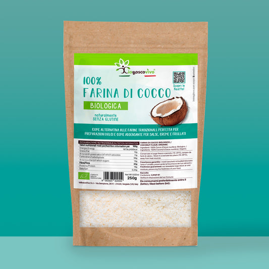 100% Farina di Cocco BIO - 250g