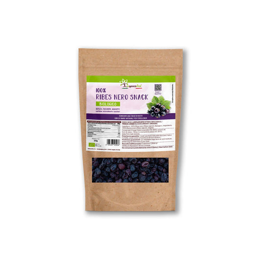 100% Ribes nero Snack liofilizzato intero BIO - 20g