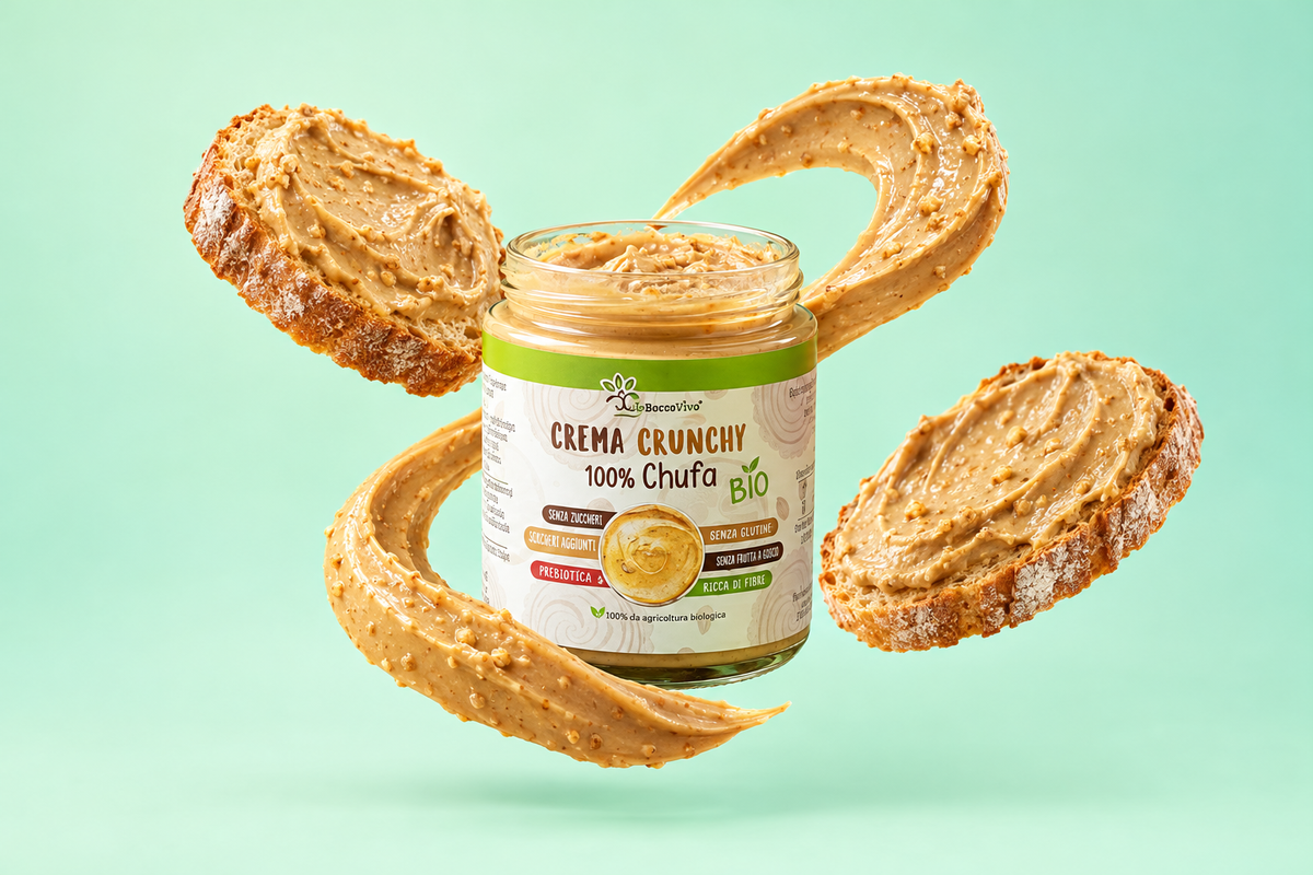 Banner pop della crema di chufa IoBoscoVivo