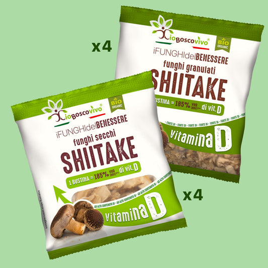 Box Funghi Shiitake BIO - IoBoscoVivo Srl