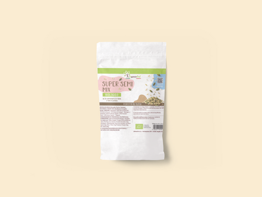 Supersemi Mix Bio - Girasole, Zucca, Canapa | Ricco di Fibre e Fonte di Proteine