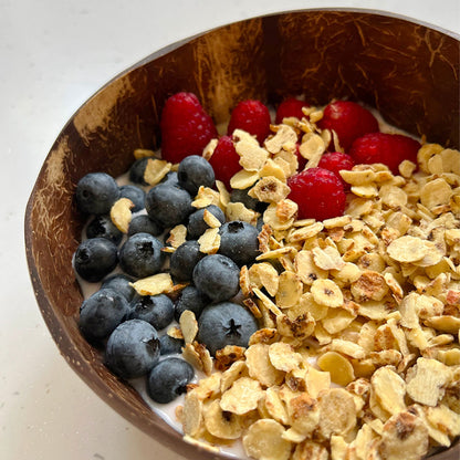 Fiocchi di Chufa al Lampone BIO 180g | Colazione Senza Glutine — Senza Allergeni - IoBoscoVivo Srl