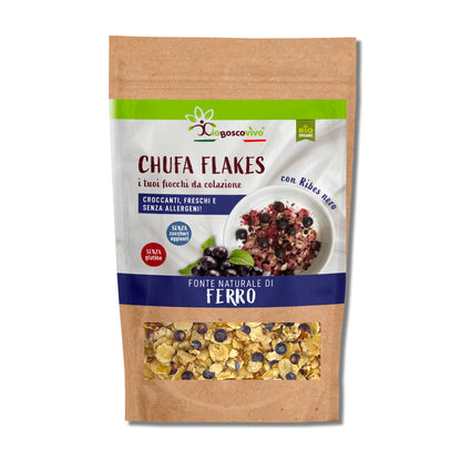 chufa flakes al ribes nero bio