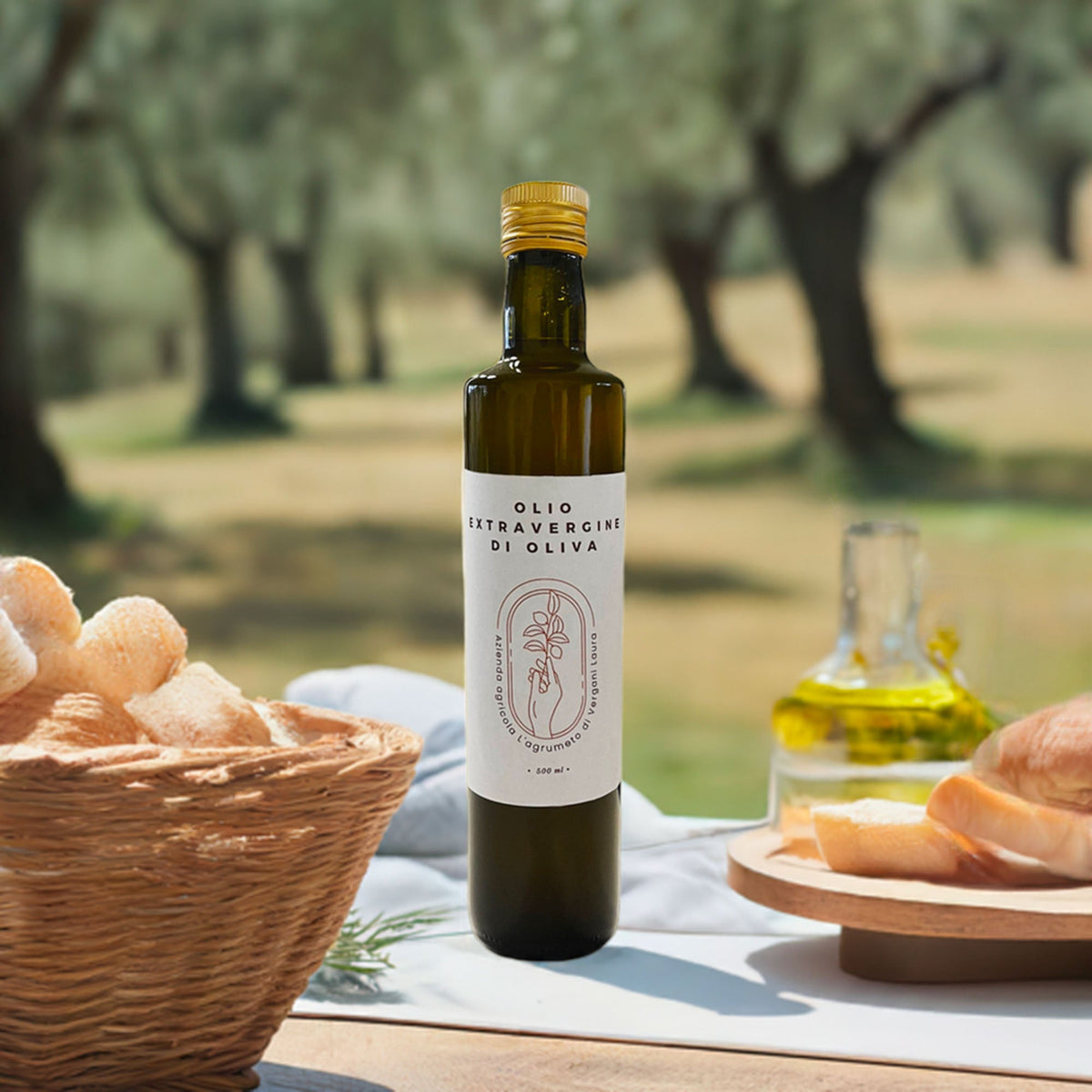 Olio extravergine di Oliva di Olive Taggiasche - L'Agrumeto - IoBoscoVivo Srl