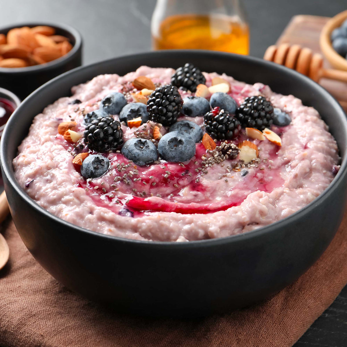 Porridge Proteico BIO Senza Glutine con Chufa, Frutti di Bosco 200g - IoBoscoVivo Srl