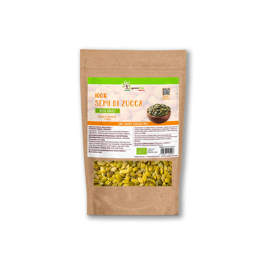 Semi di Zucca BIO 150g | Snack Croccante Naturale — Senza Glutine - IoBoscoVivo Srl